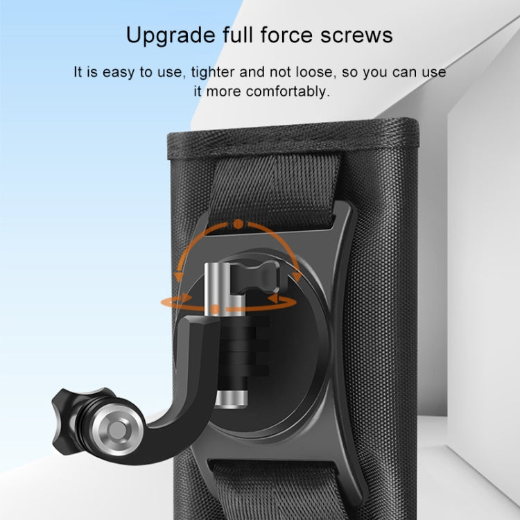 Mochila con cierre de gancho y bucle Rec-Mounts Soporte de abrazadera con clip con tornillo para GoPro HERO9 Black / HERO8 Black /7/6/5/5 Session /4 Session /4/3+ /3/2/1, DJI Osmo Action, Xiaoyi yOtras cámaras de acción