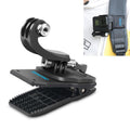 RUIGPRO Rotación de 360 grados Tipo J Mochila Rec-Mounts Clip Abrazadera con tornillo para GoPro HERO9 Black / HERO8 Black /HERO7 /6/5, DJI Osmo Action, Xiaoyi y otras cámaras de acción