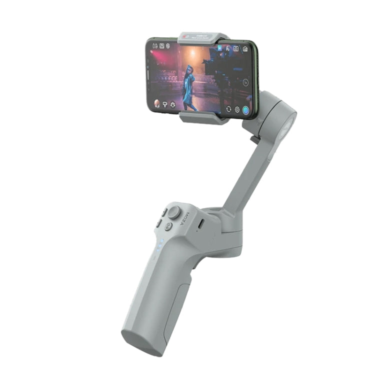 MOZA Mini MX Estabilizador de cardán portátil plegable de 3 ejes para cámara de acción y teléfono inteligente, Mini MX