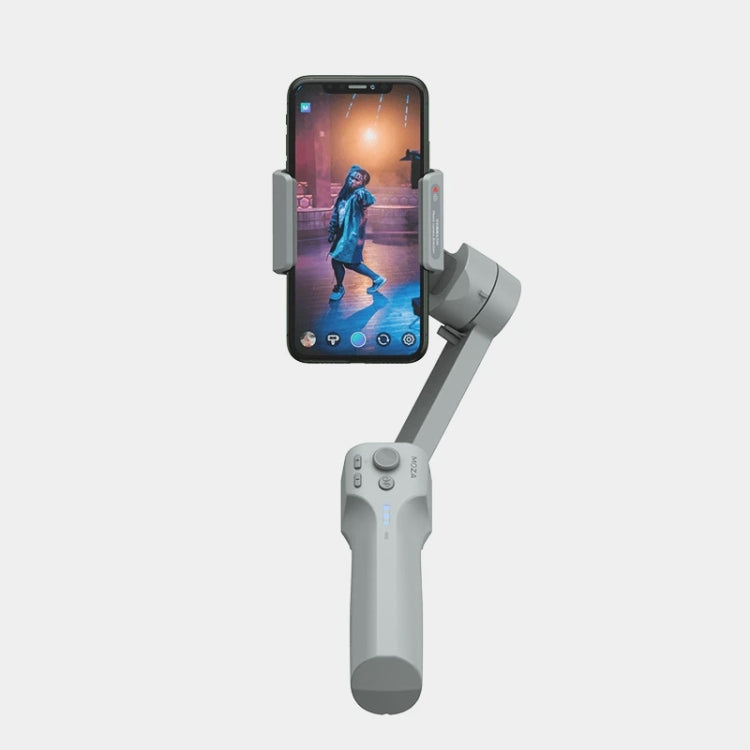 MOZA Mini MX Estabilizador de cardán portátil plegable de 3 ejes para cámara de acción y teléfono inteligente, Mini MX