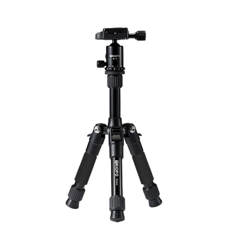 TRIOPO T226 Trípode portátil ajustable de aleación de aluminio con cabezal esférico D-0 para cámara SLR, T226
