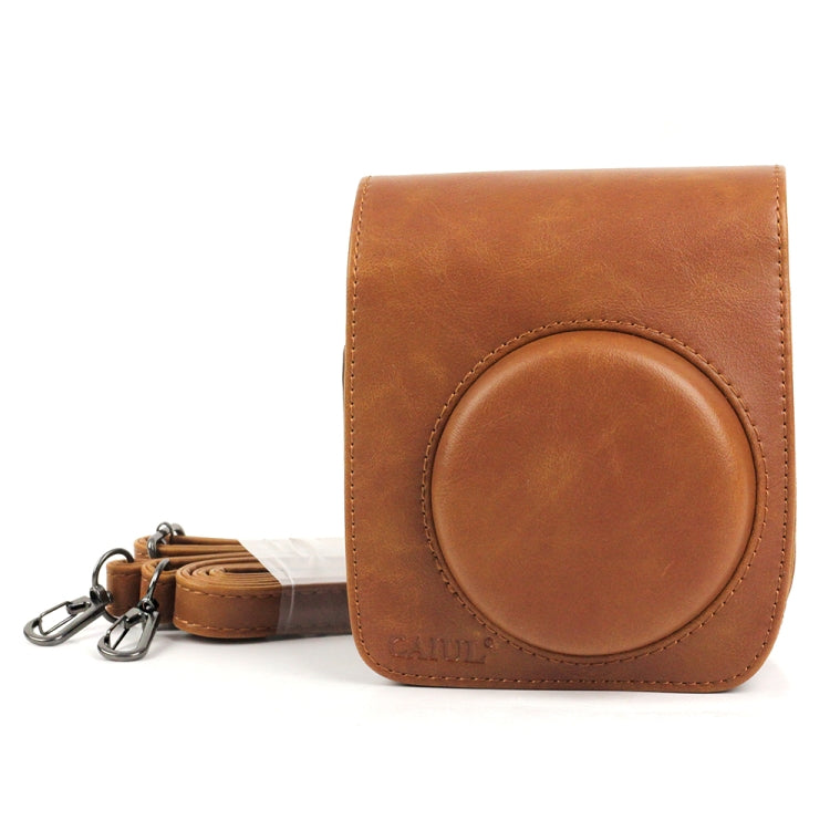 Bolsa protectora de cuero PU para cámara FUJIFILM Instax Mini 90, con correa de hombro ajustable, For FUJIFILM Instax Mini 90
