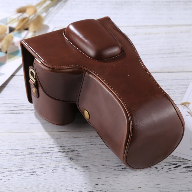 Funda de cuero PU para cámara de cuerpo completo para Nikon D5300 / D5200 / D5100 (lente de 18-55 mm / 18-105 mm / 18-140 mm), For D5300