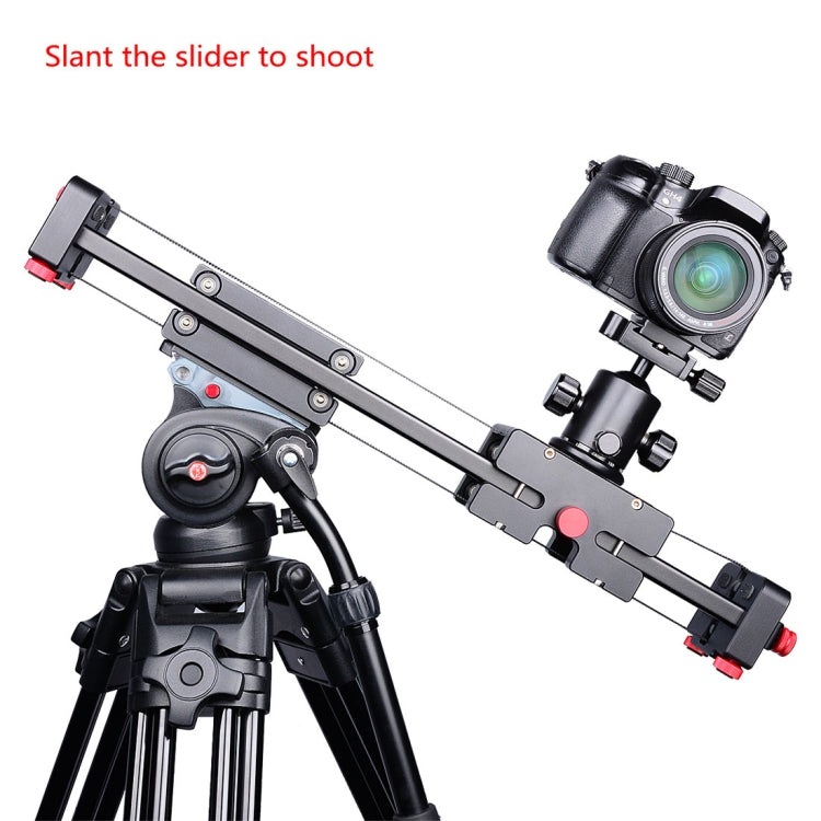 YELANGU YLG0109I 50 cm / 100 cm (se instala en trípode) Riel deslizante para cámaras DSLR / SLR / cámaras de video, 50cm / 100cm