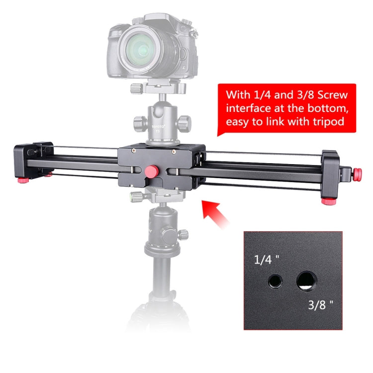YELANGU YLG0109I 50 cm / 100 cm (se instala en trípode) Riel deslizante para cámaras DSLR / SLR / cámaras de video, 50cm / 100cm