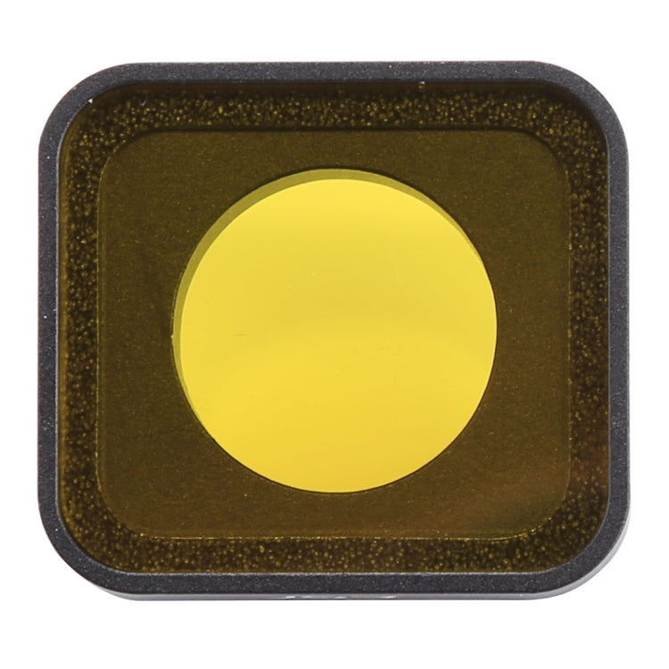 Filtro de lente de color a presión para GoPro HERO6 /5, Yellow Color, Red Color