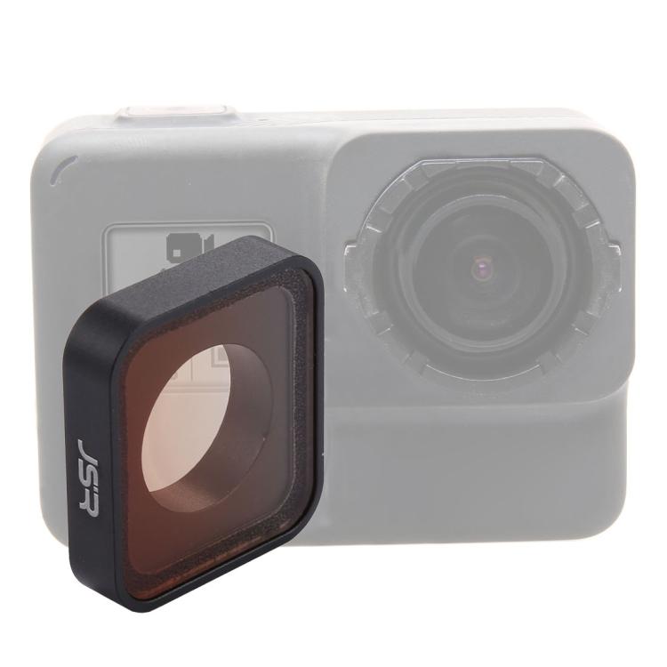 Filtro de lente de color degradado a presión para GoPro HERO6 /5, Gradient Color (Orange), Gradient Color (Blue)