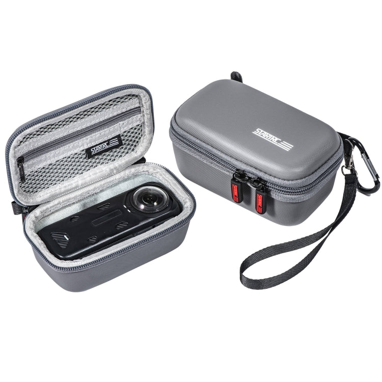 Funda de transporte para cámara Insta360 X4 STARTRC con mosquetón y correa, For Insta360 X5 / X4