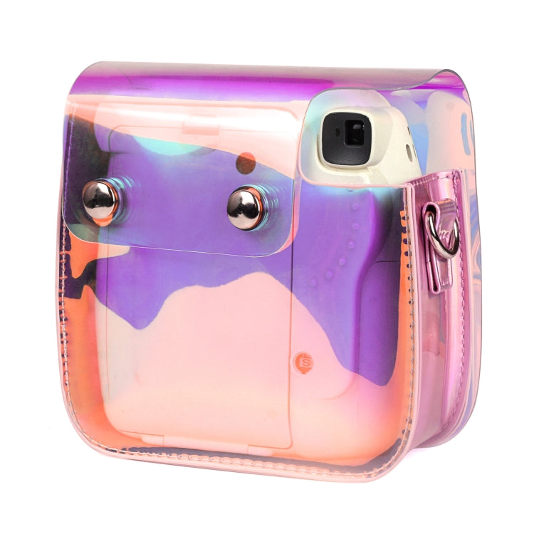 Bolsa transparente para cámara Symphony de PVC con correa para el hombro para Fujifilm Instax mini 11, For Fujifilm Instax mini 11 (PVC)