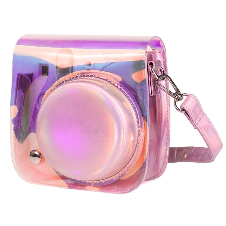 Bolsa transparente para cámara Symphony de PVC con correa para el hombro para Fujifilm Instax mini 11, For Fujifilm Instax mini 11 (PVC)