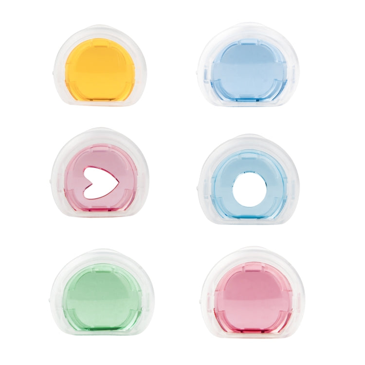 6 PCS / Set Filtro de cámara Jelly Six Colors para Fujifilm Instax mini 11, 6-in-1 For FUJIFILM instax mini 11