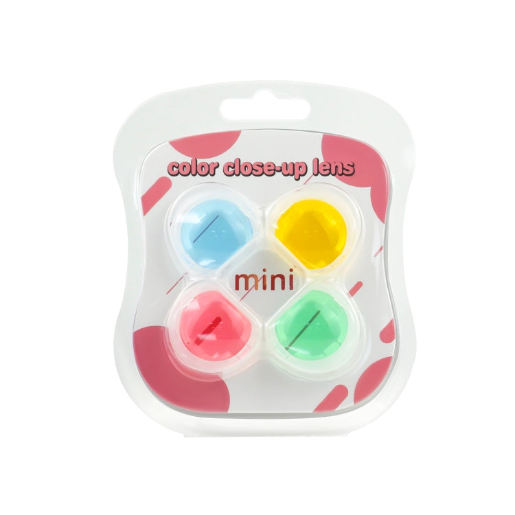 4 PCS / Set Jelly Filtro de cámara de cuatro colores para Fujifilm Instax mini 11, 4-in-1 For FUJIFILM instax mini 11