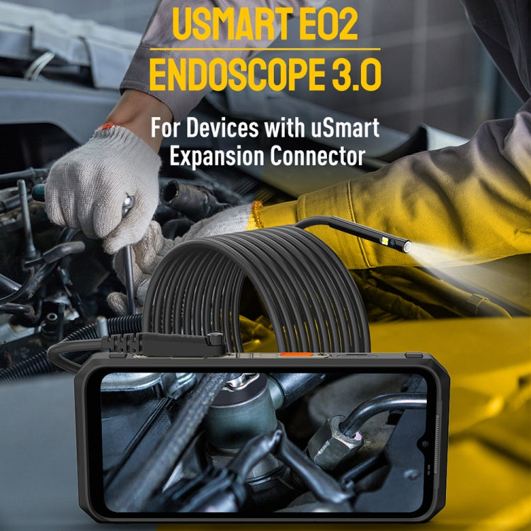 Endoscopio E2 IP67 Endoscopio Digital Impermeable para Ulefone Armor 9 / 9E / Power Armor 13 / 16 Pro / 18T / Armor Pad, uSmart E2