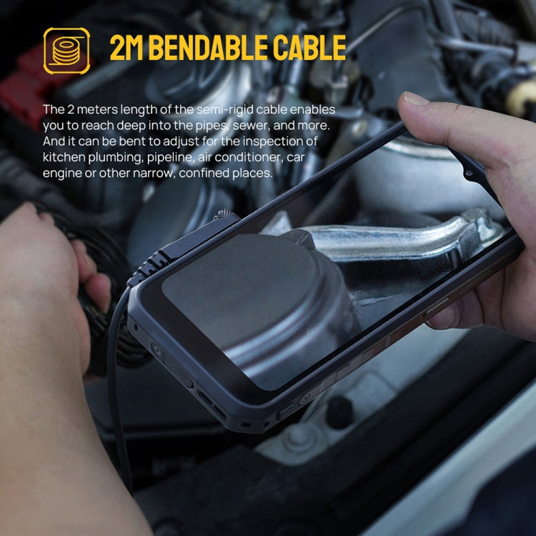 Endoscopio E2 IP67 Endoscopio Digital Impermeable para Ulefone Armor 9 / 9E / Power Armor 13 / 16 Pro / 18T / Armor Pad, uSmart E2