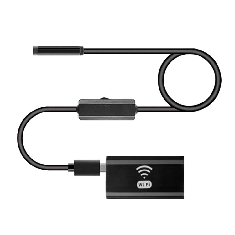 Endoscopio para teléfono móvil F99 HD, endoscopio de tubo impermeable de 8 mm, versión Wifi, cable flexible, longitud: 1 m, Length: 1m