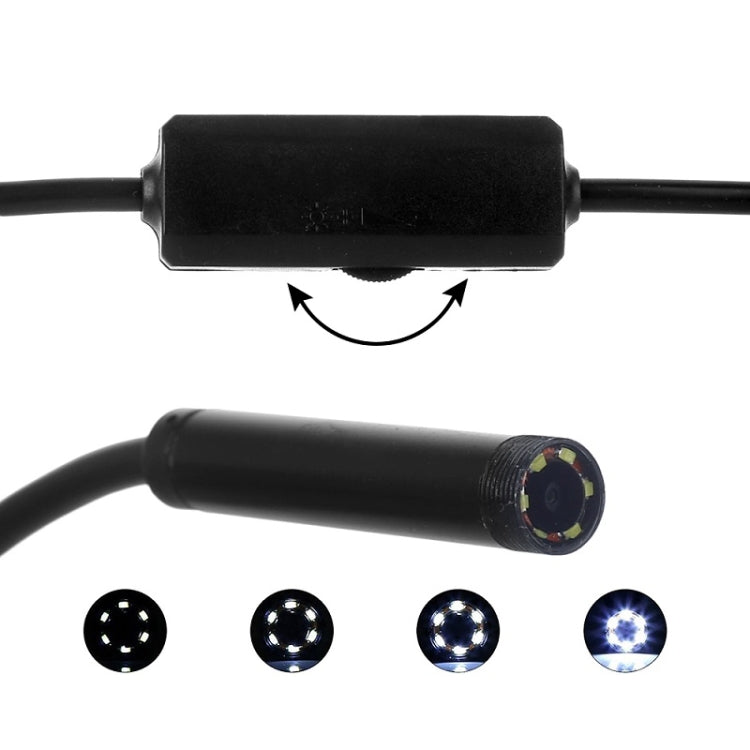Endoscopio para teléfono móvil F99 HD, endoscopio de tubo impermeable de 8 mm, versión Wifi, cableado, longitud: 10 m, Length: 10m