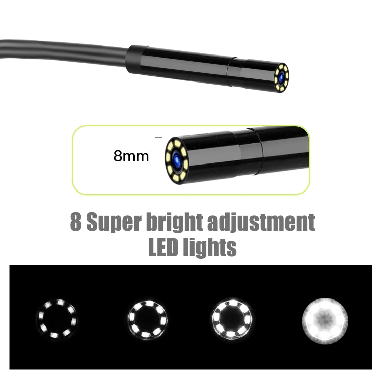 P30 5,5 mm IP67 Impermeable 4,3 pulgadas HD Endoscopio portátil Cable duro Endoscopio industrial, Longitud del cable: 10 m, 10m, 10m (Blue)