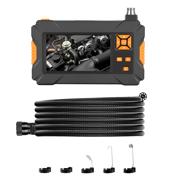 P30 8 mm IP67 Impermeable 4,3 pulgadas HD Endoscopio portátil Tubo de serpiente Endoscopio industrial, Longitud del cable: 5 m, 5m (Snake Tube)