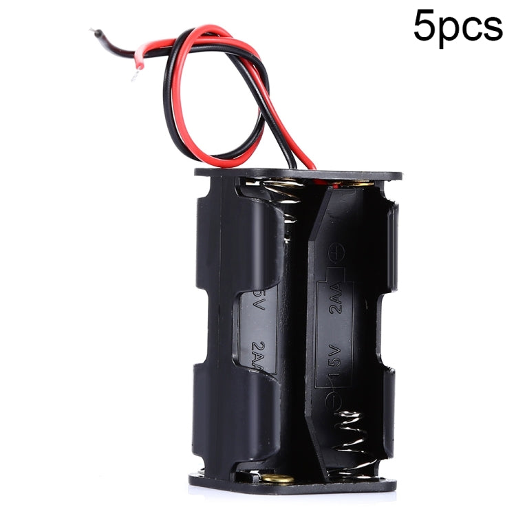 5 uds LandaTianrui LDTR-DJ002 6V 4 x pilas AA soporte de almacenamiento con Cable de 18cm para Arduino, 6V 4 x AA