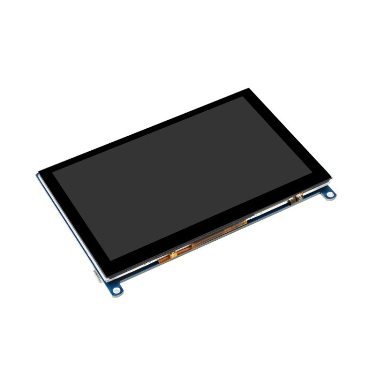 Waveshare Versión reducida de 5 pulgadas Panel de vidrio templado 800 x 480 Pantalla táctil capacitiva LCD (H), 5 inch