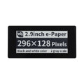 Waveshare 2,9 pulgadas, 296 x 128 píxeles, pantalla táctil capacitiva de 5 puntos, papel electrónico blanco/negro, pantalla de tinta electrónica HAT para Raspberry Pi Pico, interfaz SPI, 19967
