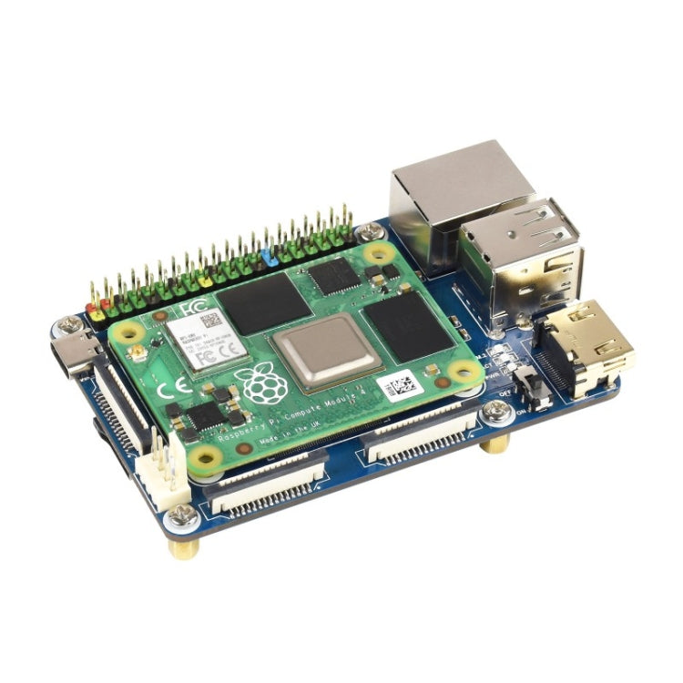 Waveshare Mini placa base A para Raspberry Pi Compute Module 4, Base Board A For Raspberry Pi CM4