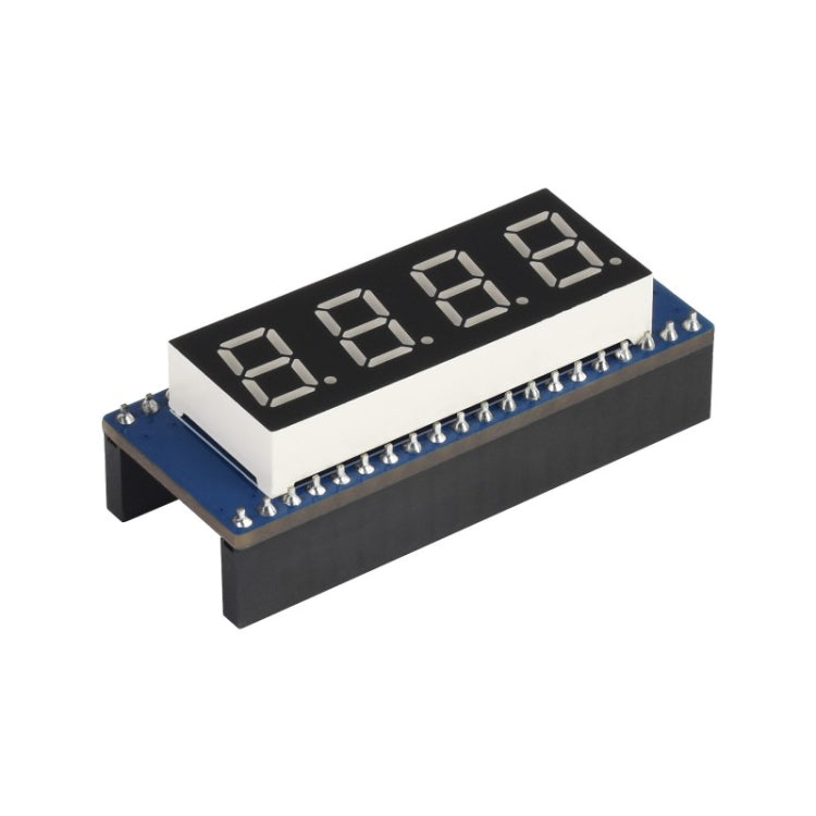 Módulo de pantalla WAVESHARE de 4 dígitos y 8 segmentos para Raspberry Pi Pico, compatible con SPI, 19806