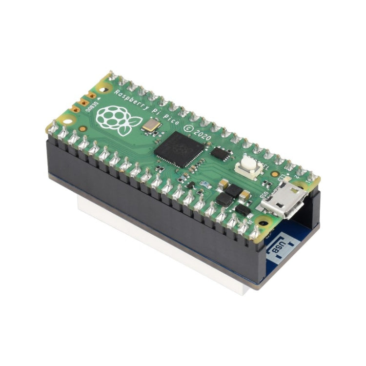Módulo de pantalla WAVESHARE de 4 dígitos y 8 segmentos para Raspberry Pi Pico, compatible con SPI, 19806