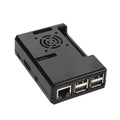 Carcasa protectora de ABS con orificio para ventilador de refrigeración para Raspberry pi 3