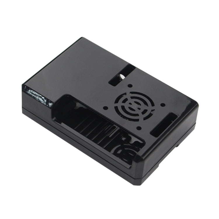 Carcasa protectora de ABS con orificio para ventilador de refrigeración para Raspberry pi 3