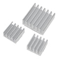 Disipador de calor de refrigeración 3 en 1, cuñas de almohadilla de disipador de calor de aluminio para Raspberry Pi 3/2, For Raspberry Pi 3 / 2