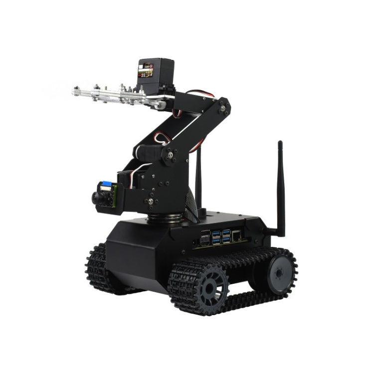 Kit de robot móvil con seguimiento Waveshare JETANK AI, basado en Jetson Nano, enchufe de la UE, Waveshare JETANK AI