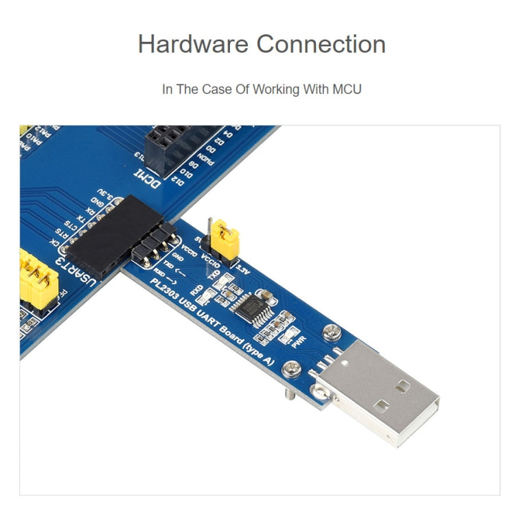 Módulo de comunicación Waveshare PL2303 USB a UART (TTL) V2