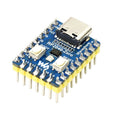Placa MCU tipo Pico Waveshare RP2040-Zero basada en Raspberry Pi MCU RP2040, con versión mini Pinheader, 20335