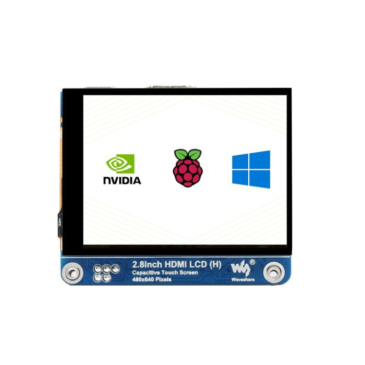 Pantalla LCD Waveshare de 2,8 pulgadas 480x640 HDMI IPS (H) Pantalla totalmente laminada
