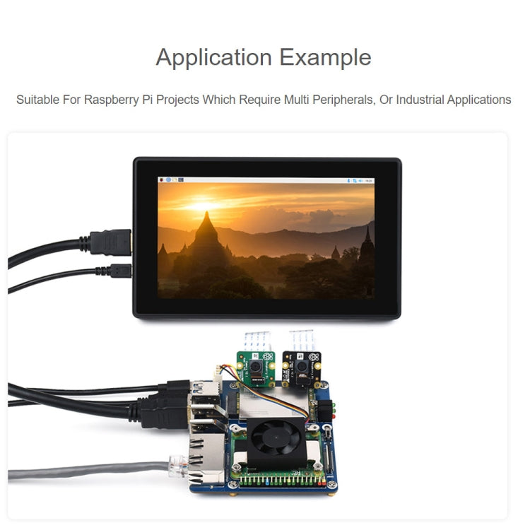 Placa Base Waveshare Dual Gigabit Ethernet 5G/4G para Raspberry Pi CM4