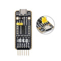 Conectores de módulo de transmisión de alta velocidad de banda Waveshare Type-C / USB-C a UART, USB-C