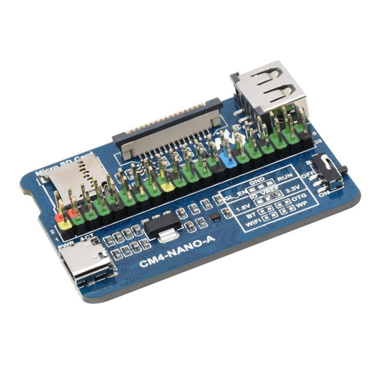 Placa Base Waveshare Nano A para Raspberry Pi CM4, Nano Base Board A