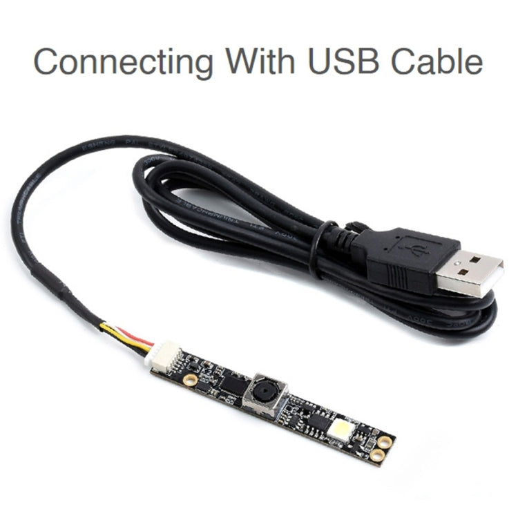Módulo de cámara USB Waveshare OV5640 AF 5MP, compatible con grabación de vídeo 1080P, AF