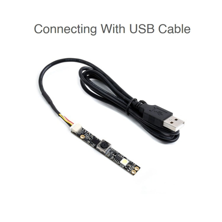Módulo de cámara USB Waveshare OV5640 FF 5MP, compatible con grabación de vídeo 1080P, FF