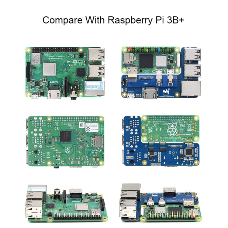 Adaptador Waveshare Raspberry Pi Zero a 3B para Raspberry Pi 3 Modelo B/B+, Pi Zero To 3B