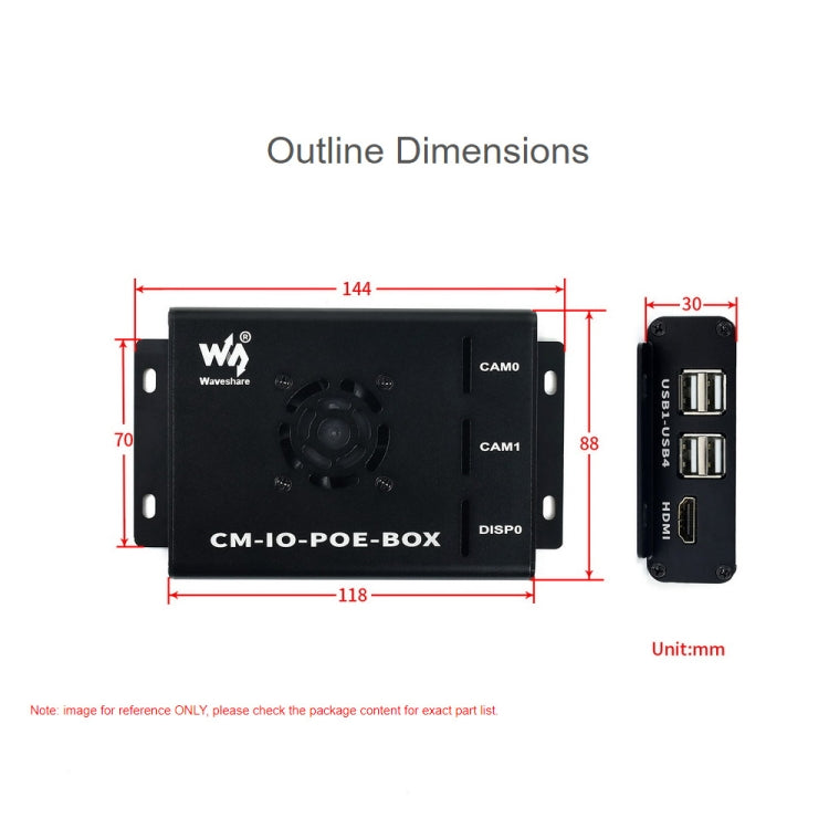 Minicomputadora Waveshare para Raspberry Pi CM