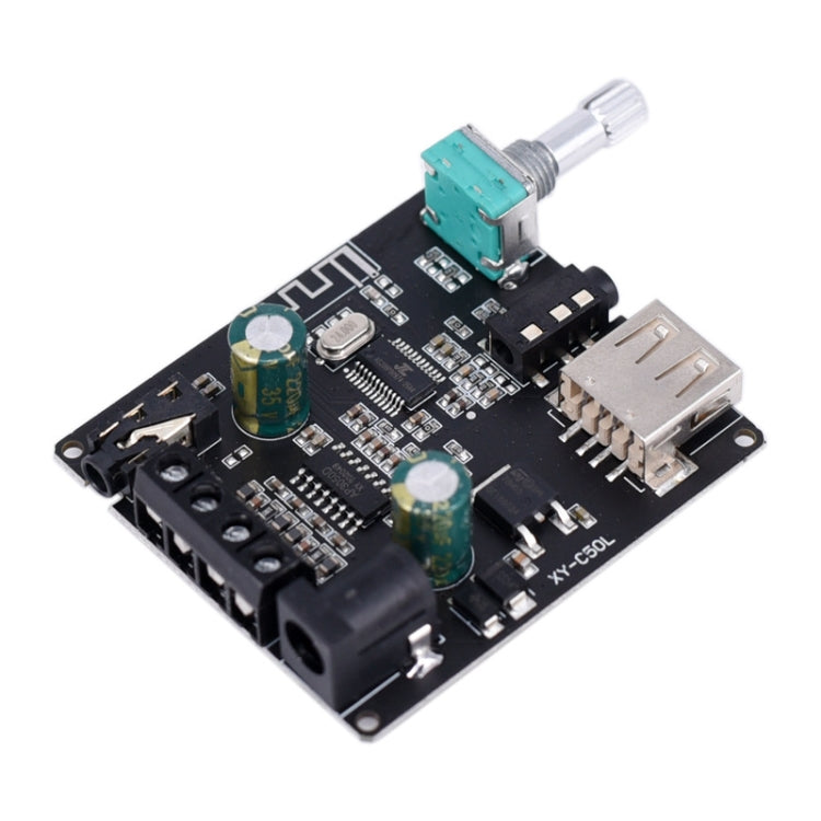 Módulo amplificador Bluetooth de placa amplificadora de potencia Digital de Audio estéreo MP3 de 50W, sin carcasa, Without Shell