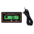2m 50A 12V 48V Pantalla digital Voltímetro de corriente CC Medidor de carga de batería de litio de plomo-ácido, 2m 50A