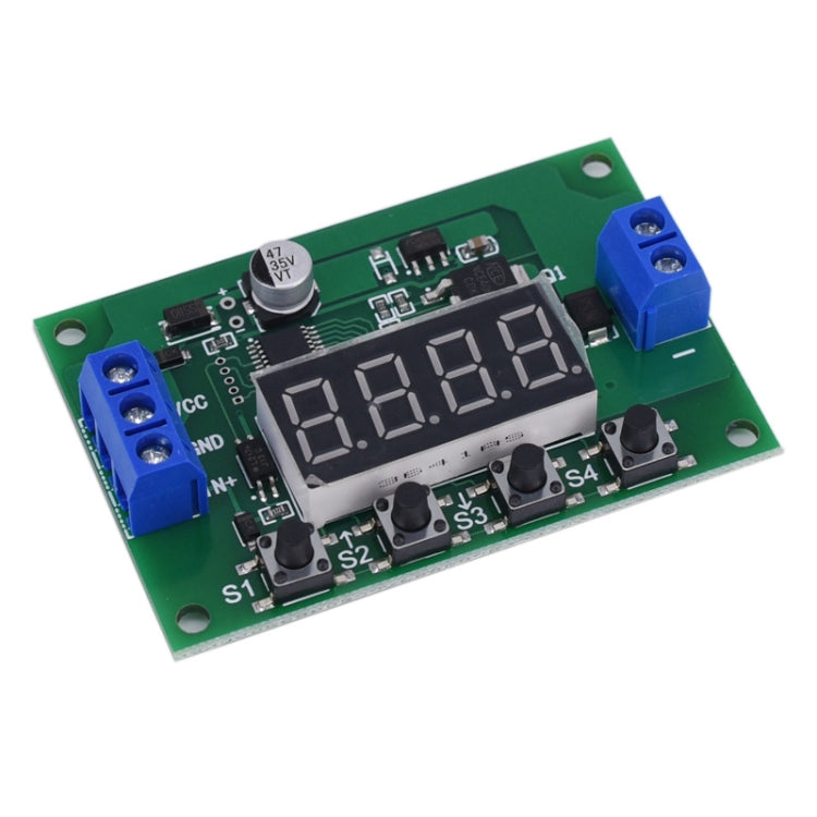 DC 5-30V MOS LED pantalla automatización ciclo retardo temporizador módulo interruptor Control retardo tiempo relé