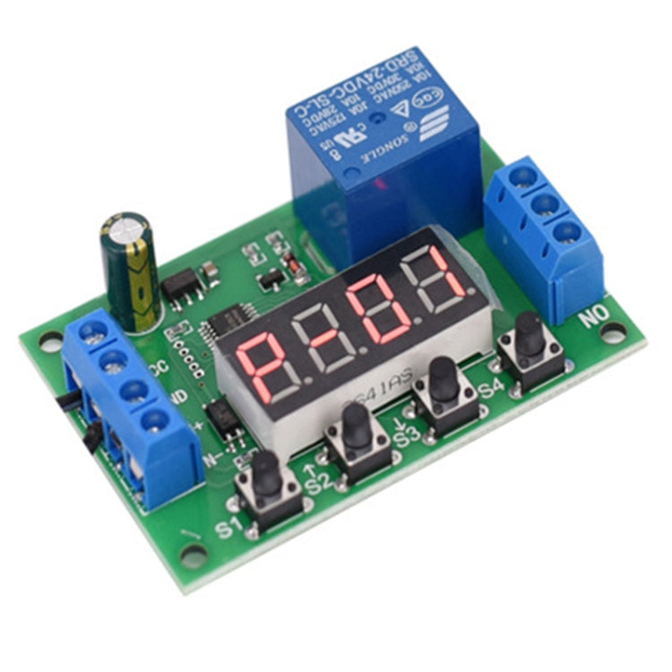 Módulo de relé de tiempo de 12V, interruptor de apagado/encendido, tablero de relé de sincronización de ciclo, 12V