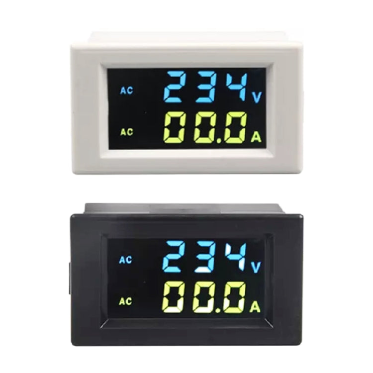 D85-2042A 110V 220V 380V 100A Voltímetro de CA digital Amperímetro Amperios de corriente Voltímetro Monitor de panel LCD