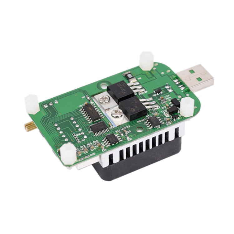Prueba de batería de descarga de resistencia de carga USB electrónica de voltaje de corriente ajustable LD25
