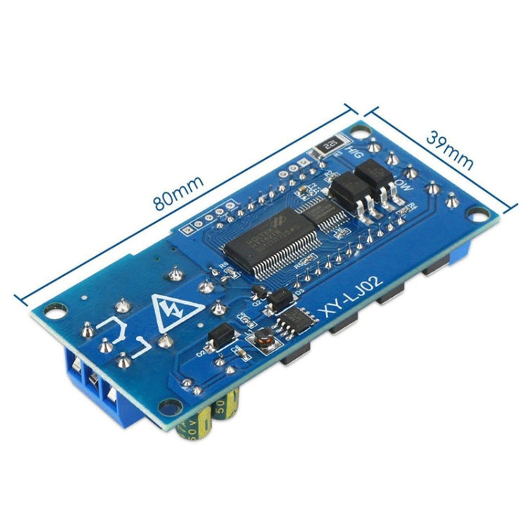 XY-LJ02 6-30V Micro USB Pantalla LCD digital Módulo de relé de retardo de tiempo Interruptor de temporizador de control