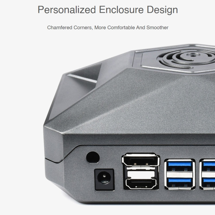 Caja de aluminio Waveshare tipo F para el kit de desarrollo Jetson Nano